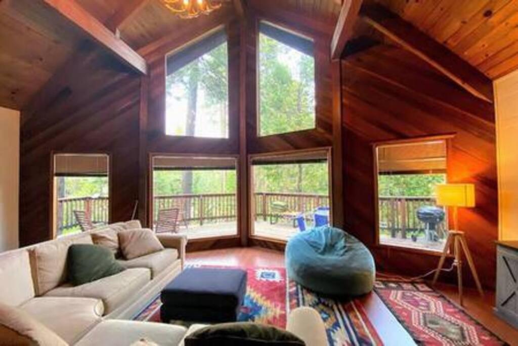Pinecrest A-Frame Family Fun Near Dodge Ridge Villa Long Barn Bagian luar foto