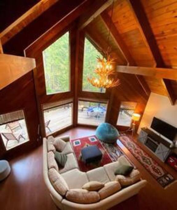 Pinecrest A-Frame Family Fun Near Dodge Ridge Villa Long Barn Bagian luar foto